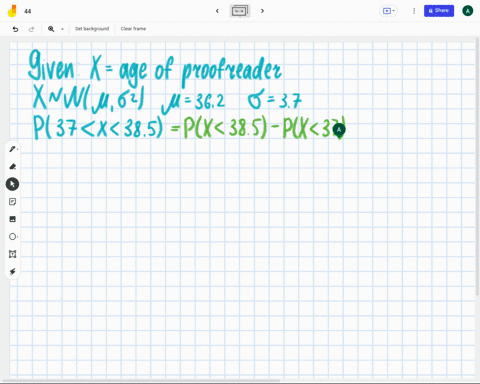 ages-of-proofreaders-at-a-large-publishing-company-the-mean-age-of-proofreaders-is-362-years-and-the-standard-deviation-is-37-years-assume-the-variable-is-normally-distributed-round-intermed-33258