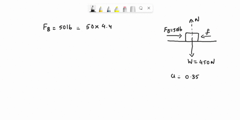 please-answer-completely-1-solve-the-following-problems-completelyshow-your-complete-solutionsketch-the-graph-1-a-450n-wooden-box-is-pushed-across-a-horizontal-floor-with-a-force-of-50lbthe-89136