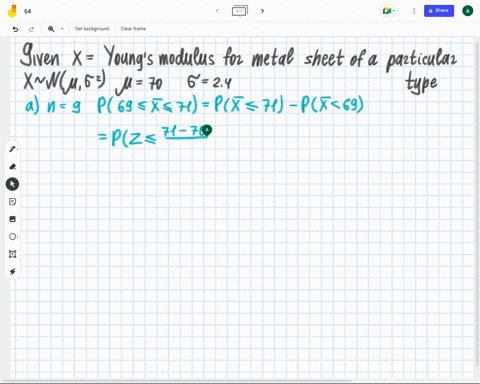 youngs-modulus-is-a-quantitative-measure-of-stiffness-of-an-elastic-material-suppose-that-for-metal-sheets-of-a-particular-type-its-mean-value-and-standard-deviation-are-70-gpa-and-24-gpa-re-11895