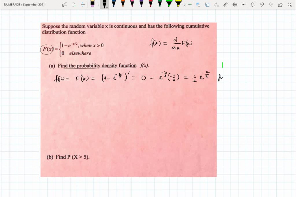 solved-a-determine-the-value-of-the-constant-such-that-f-c-is-a