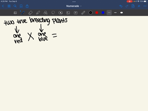 question-6-pts-you-have-two-true-breeding-plants-one-with-red-flowers-and-one-with-blue-flowers-you-cross-these-plants-and-produce-1000-offspring-249-red-flowered-offspring-252-blue-flowered-49127
