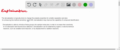 please-give-examples-to-explain-the-purposes-of-sample-derivatization-for-gc-and-hplc-85903