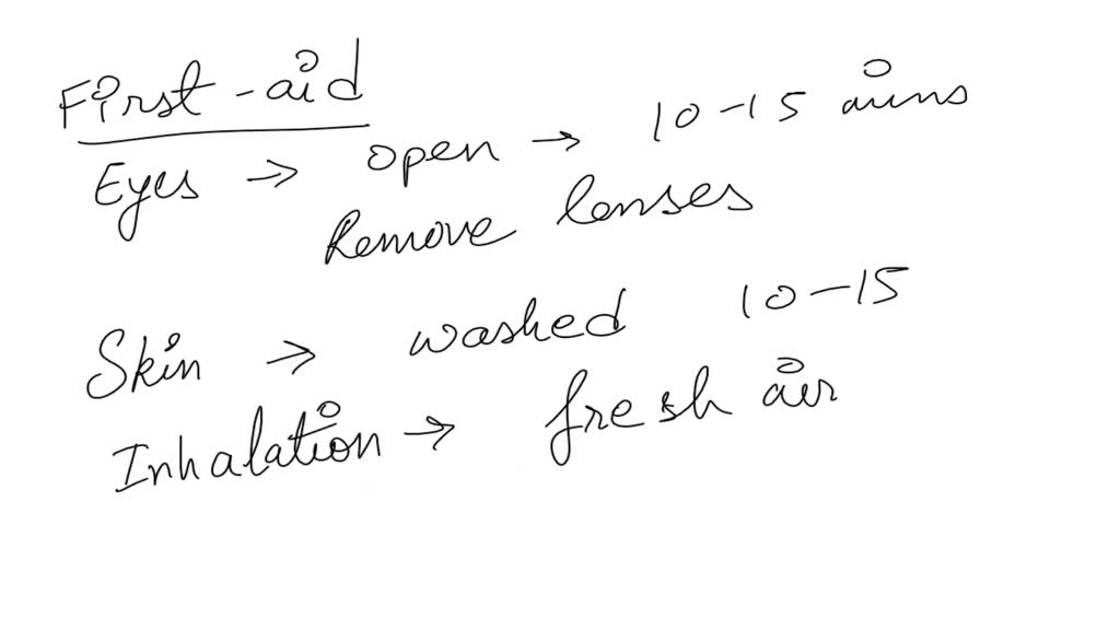 Solved procedure use the internet to find the sds for regular bleach