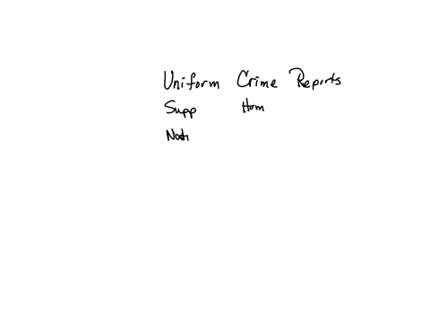 the-uniform-crime-reports-supplementary-homicide-reports-and-national-incident-based-reporting-system-contain-crime-data-collected-by-which-of-the-following-agencies