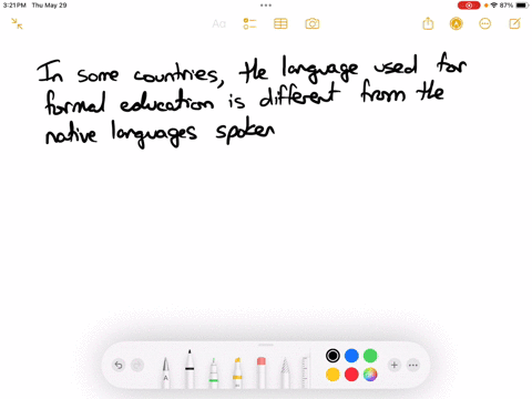 in-some-countries-the-language-of-formal-education-is-no-ones-native-language-so-everyone-has-to-learn-a-new-language-group-of-answer-choices-true-false
