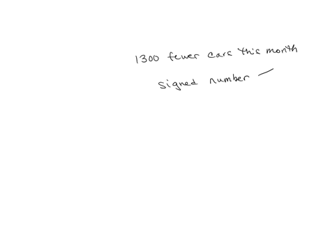 a-car-corporation-produced-1300-fewer-cars-this-month-than-last-write-a-signed-number-to-represent-this-months-change-in-production-21636