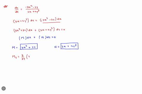 point-use-the-mixed-partials-check-to-see-if-the-following-differential-equation-is-exact-if-it-is-exact-find-a-function-fxy-whose-differential-dfxy-gives-the-differential-equation-that-is-l-22223