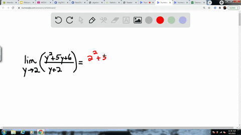 in-exercises-7-14-determine-the-limit-by-substitution-support-graphically-lim-_-y-rightarrow-2-frac-y-2-5-y-6-y-2-2
