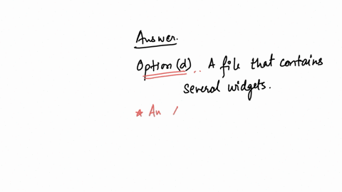 what-is-a-correct-statement-about-an-xml-layout-fileed10select-onea-a-file-that-contains-a-single-activity-widgetb-a-file-that-contains-all-application-permission-informationc-a-file-used-to-draw-the