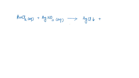 aqueous-solutions-of-barium-chloride-and-silver-nitrate-are-mixed-to-form-solid-silver-chloride-and-aqueous-barium-nitrate-the-balanced-molecular-equation-contains-which-one-of-the-following-31156