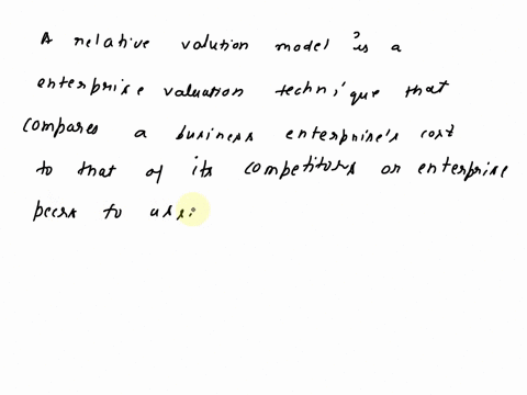 1-which-of-the-following-is-true-when-using-multiples-for-relative-valuation-a-there-must-be-consistency-in-the-ratio-numerator-and-denominator-b-investors-need-to-identify-comparable-compan-58162