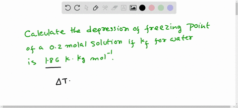 calculate-the-depression-in-freezing-point-of-a-02-molal-solution-if-kf-for-water-is-186-k-kg-mol-1-95526