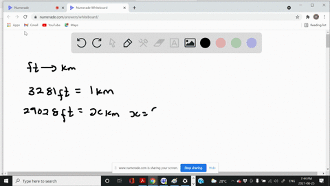 Solved Mount Everest At 29 028 Feet Is The Tallest Mountain On The Earth What Is Its Height In Kilometers Assume That 1 Kilometer Equals 3 281 Feet
