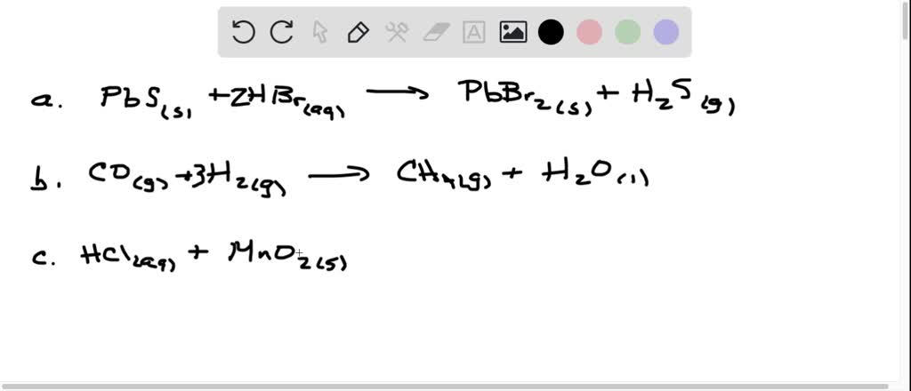 SOLVED: Write a balanced chemical equation for each reaction.#R##N#a ...