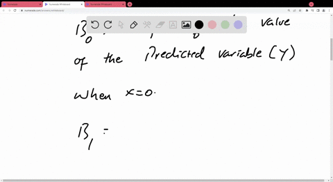 use-the-computer-output-to-estimate-the-intercept-0-and-the-slope-1-the-regression-equation-is-y258428x-predictor-coef-se-coef-t-p-constant-25833-5579-463-0000-x-4277-06441-664-0000-intercept-0-enter-