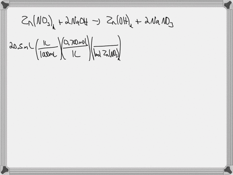 what-mass-of-precipitate-in-g-is-formed-when-205-ml-of-0700-m-znnoz-reacts-with-225-ml-of-0700-m-naoh-in-the-following-chemicalreaction-znnozaq2naohaq-znohs2nanoaq-16284