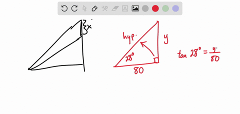 find-the-side-labeled-x-round-your-answer-to-one-decimal-place-28-20-80-25003
