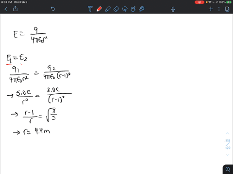 mathrma500-mathrmc-charge-is-located-at-the-origin-mathrma-300-mathrmc-charge-is-placed-at-x100-math-43353