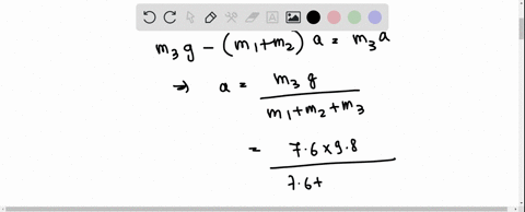 as-shown-in-the-figure-two-masses-m_1350-mathrmkg-and-m_2500-mathrmkg-are-on-a-frictionless-tabletop-80531