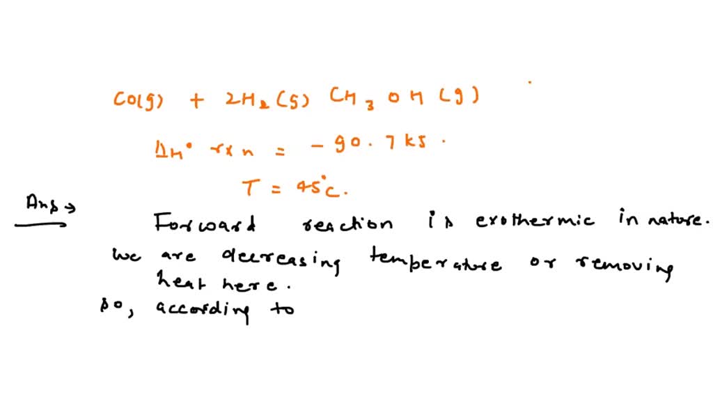 SOLVED: Methanol, CH3OH, can be synthesized by combining carbon ...