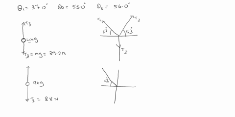 46-points-previovs-answei-serpse9-5-p036_-noles-ask-your-teacher-the-figure-below-shows-loads-hanging-from-the-ceiling-of-an-elevator-that-is-moving-at-constant-velocity-find-the-tension-in-49239