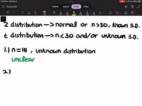 sampling-scenario-could-use-either-z-or-unclear-1-the-sample-has-size-18-ad-it-is-from-population-with-a-distribution-about-which-we-know-very-little-2-the-sample-has-size-110-and-it-is-from-74524