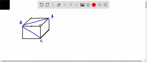 Find the angle between the facediagonal of a cube as shown...