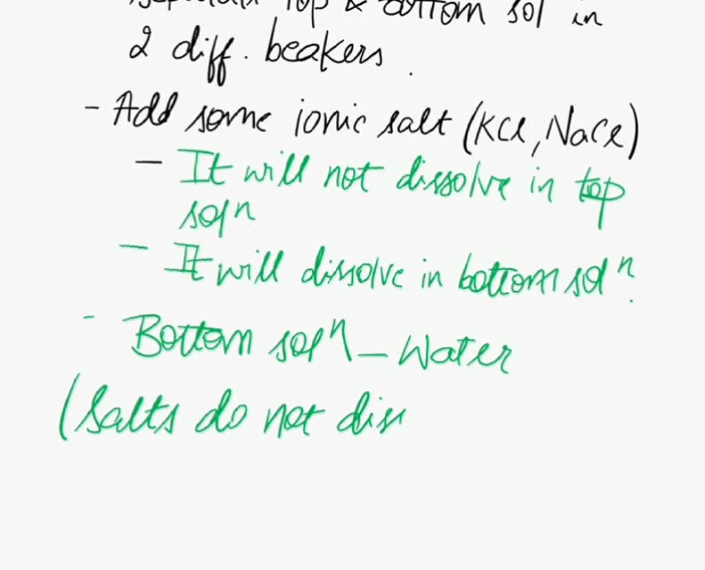 SOLVED When diethyl ether and water form layers in a separatory funnel