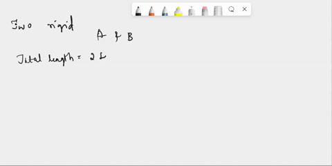 two-rigid-bars-are-connected-to-a-fixed-support-as-shown-in-figure-1a-rotational-spring-of-constant-g-is-attached-to-the-two-bars-at-the-fixed-supportin-additionthe-bars-are-supported-by-two-11664
