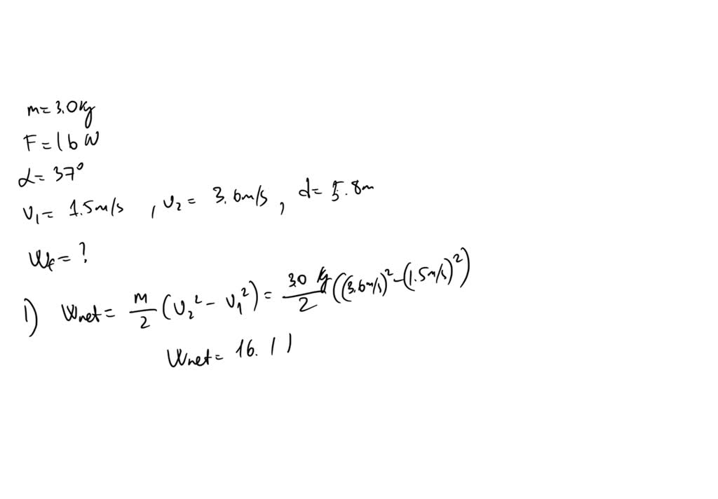 SOLVED: A 3.0-kg block is dragged over a rough horizontal surface by a ...