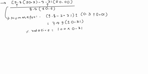 perform-the-calculations-and-determine-the-absolute-and-percent-relative-uncertainty-express-each-answer-with-the-correct-number-of-significant-figures-to-avoid-rounding-errors-do-not-round-19292