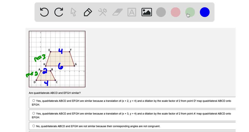 solved-are-quadrilaterals-abcd-and-efgh-similar-are-quadrilaterals