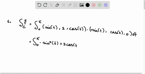 evaluate-the-line-integral-eadr-for-the-following-vector-field-f-and-curve-c-in-two-ways-by-parameterizing-b-by-using-the-fundamental-theorem-for-line-integrals-possible-f-yzx-c-rt-cos-sint3-17998