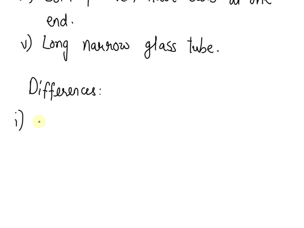 SOLVED state similarities and differences between the laboratory