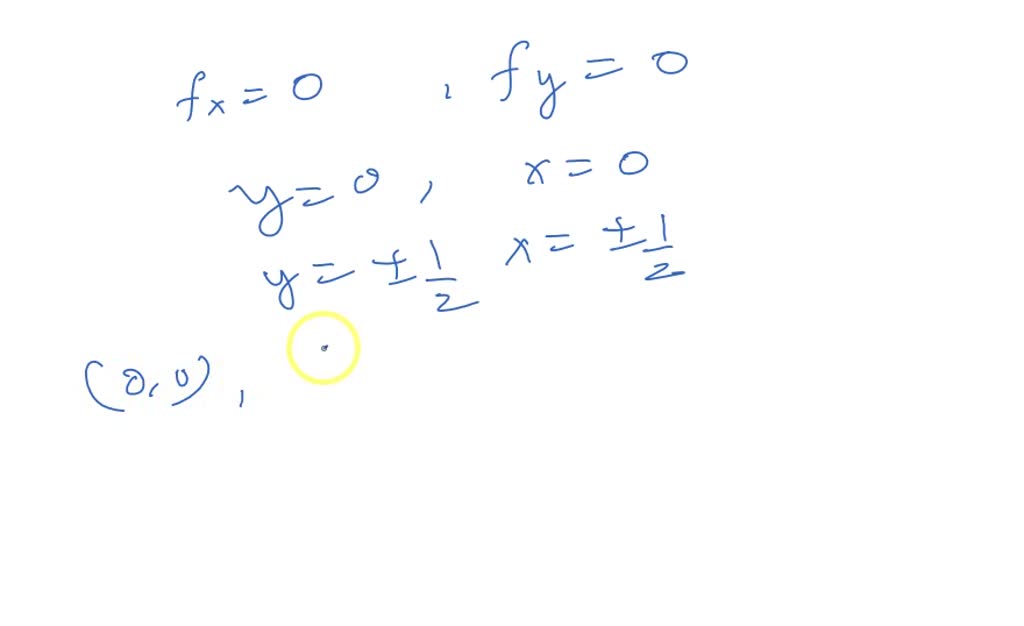 Solved Using Hessian Matrices And The Second Derivative Test Find A Function Of Three 8416