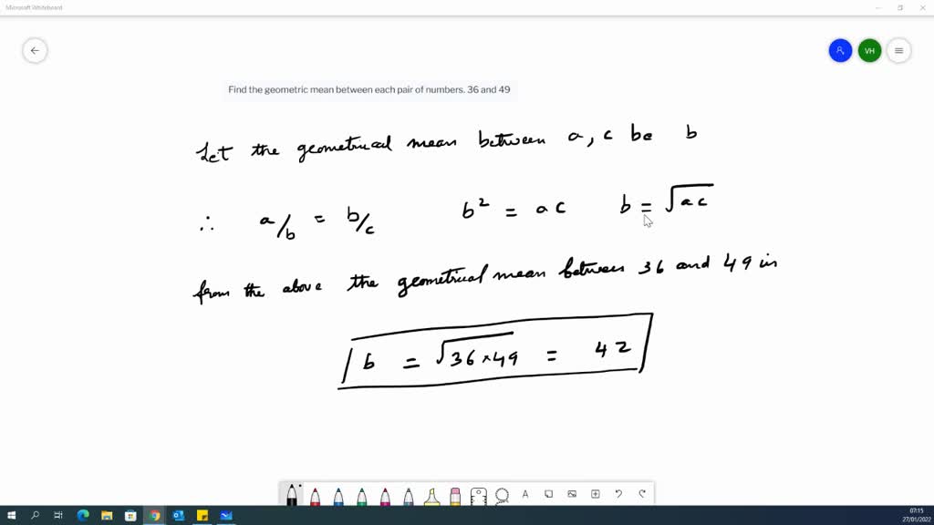 Mean Of Numbers
