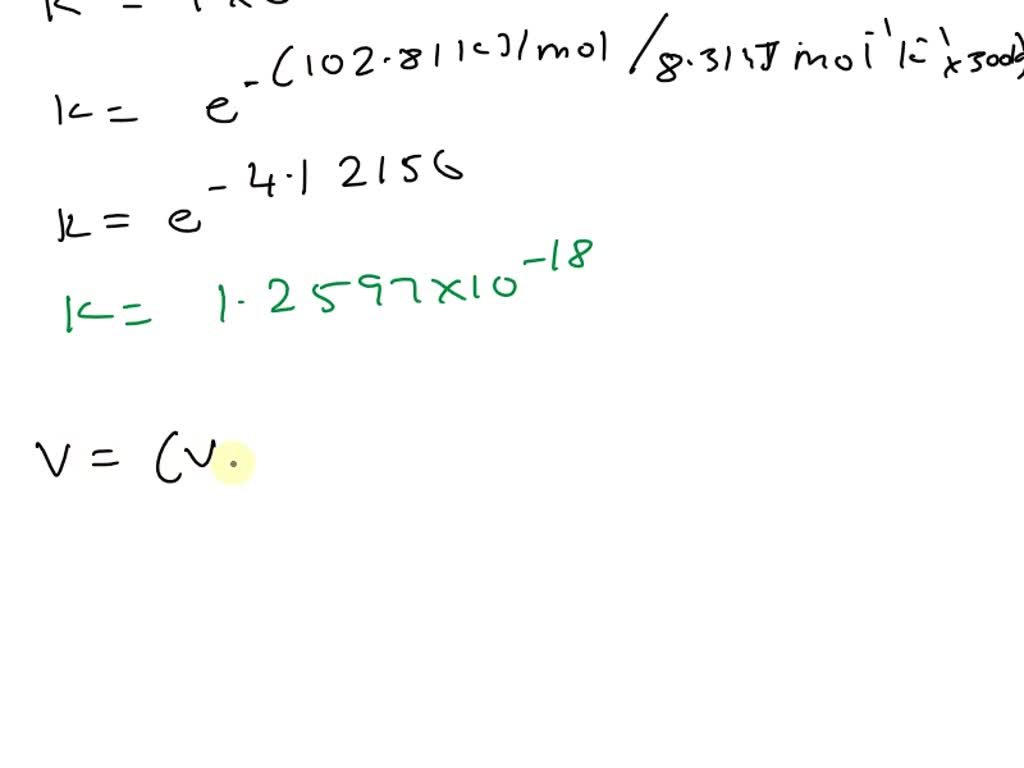 SOLVED: The thermal decomposition of nitrosyl halides, reaction shown ...