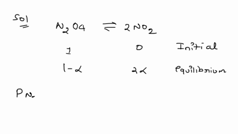 the-degree-of-dissociation-of-dinitrogen-tetraoxide-mathrmn_2-mathrmo_4mathrmg-rightarrow-2-mathrmno-46709