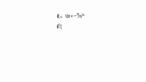 the-weekly-revenue-from-the-sale-of-x-units-of-a-service-is-given-by-rx-110x-sx2-thousand-dollars-where-0-x-19-how-many-units-should-be-sold-to-maximize-the-revenue-44992