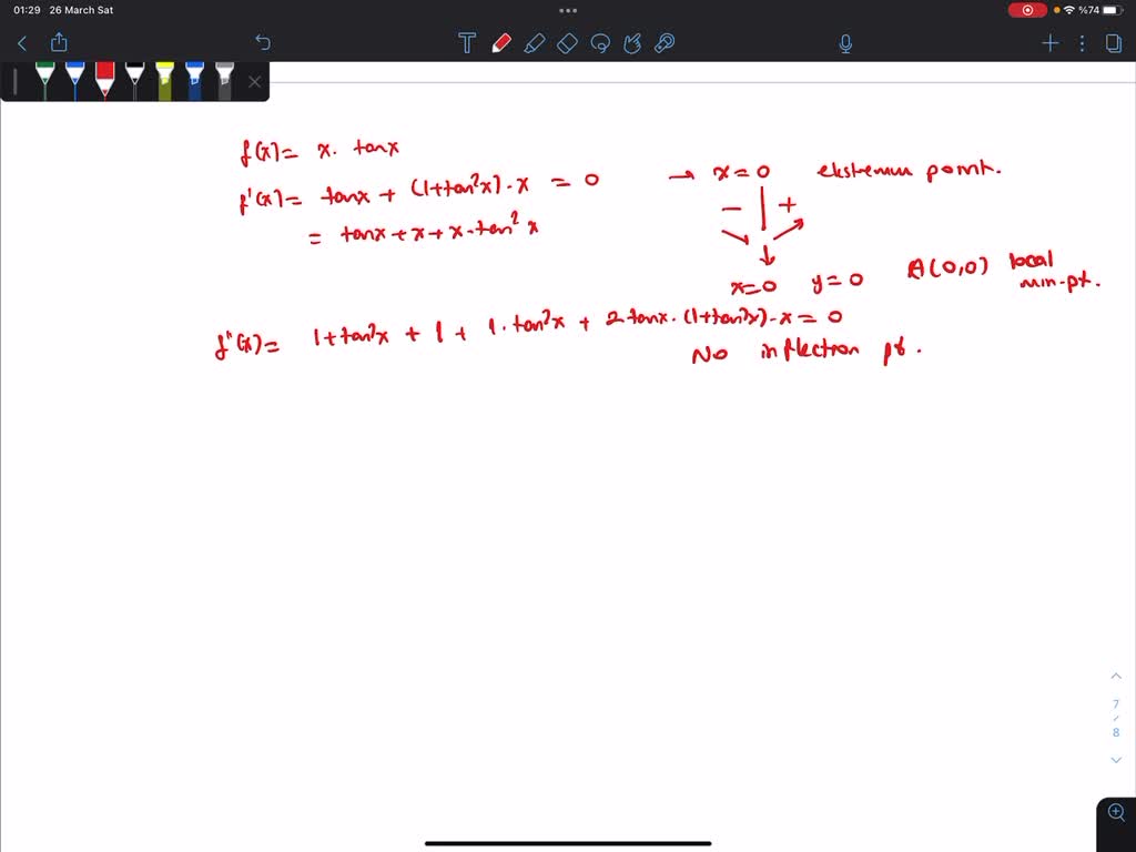 SOLVED analize and sketch a graph of the function. find any intercepts