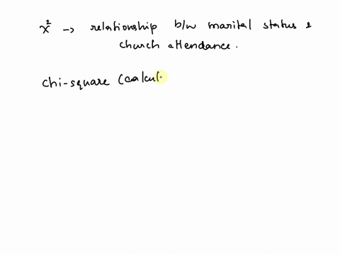 a-chi-square-test-has-been-conducted-to-assess-the-relationship-between-marital-status-and-church-attendance-the-obtained-chi-square-is-2345-and-the-critical-chi-square-is-9488-what-may-be-c-25252