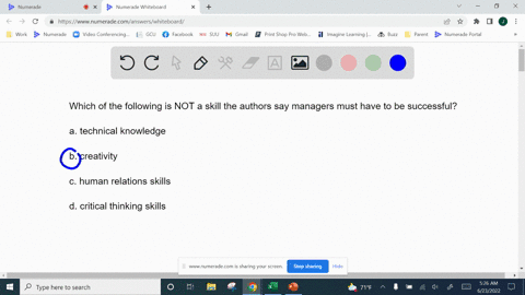 which-of-the-following-is-not-a-skill-the-authors-say-managers-must-have-to-be-successful-a-technical-knowledge-b-creativity-c-human-relations-skills-d-critical-thinking-skills-06283