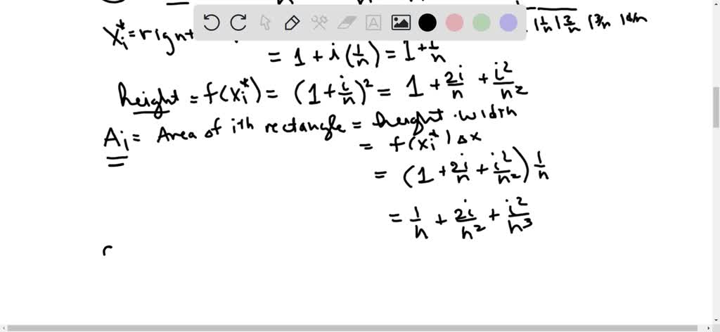 SOLVED: Consider the function f(x) = x^2 over the interval [1, 2]. Do ...