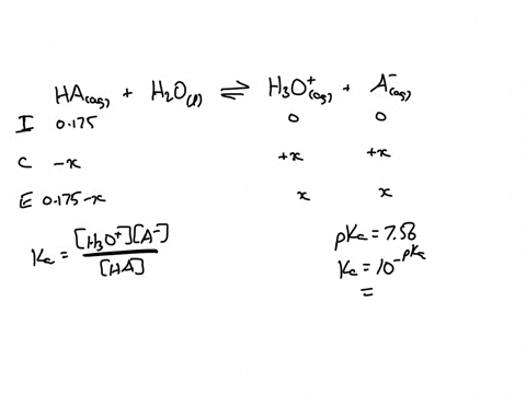 what-it-the-ph-of-a-0175-m-aqueous-solution-of-a-monoprotic-acid-with-a-pka-of-756