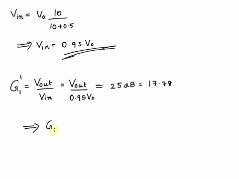 an-amplifier-has-an-input-resistance-of-10-k-an-open-circuit-voltage-gain-of-25-and-an-output-resistance-of-1-k-two-such-amplifiers-are-connected-in-cascade-the-first-amplifier-is-supplied-f-82257
