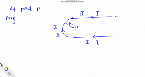 magnetic-fields-and-currents-short-calculations-a-find-the-magnetic-field-b-magnitude-and-direction-at-the-point-p-at-the-center-of-the-semicircle-for-the-current-configuration-shown-below-t-12282