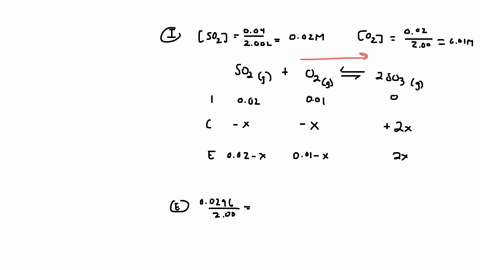 in-the-contact-process-sulfuric-acid-is-manufactured-by-first-oxidizing-so2-to-so3-that-is-then-reacted-with-water-the-reaction-of-so2-with-oxygen-is2-so2-g-o2-g-2-so3-ga-2000l-flask-was-fil-10831