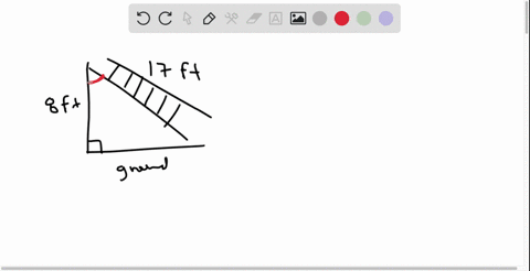suppose-a-17-foot-ladder-is-leaning-against-a-building-reaching-the-wall-8-feet-high-what-angle-does-the-ladder-make-with-the-building-30722