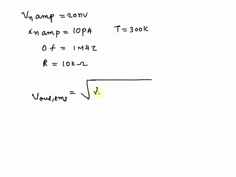 3-5-pts-consider-the-circuit-below-where-the-amplifier-has-an-equivalent-input-referred-voltage-noise-of-vnamp-20-nvvhz-and-an-equivalent-input-referred-current-noise-of-inamp-10-pavhz-assum-21456