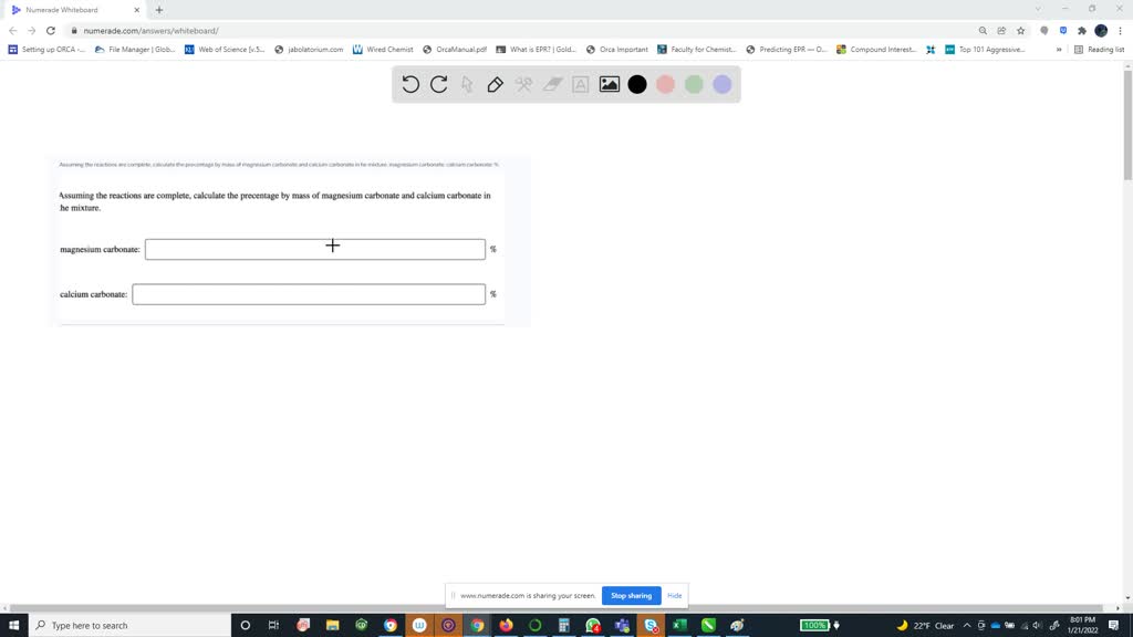 SOLVED Assuming the reactions are complete, calculate the precentage by mass of magnesium